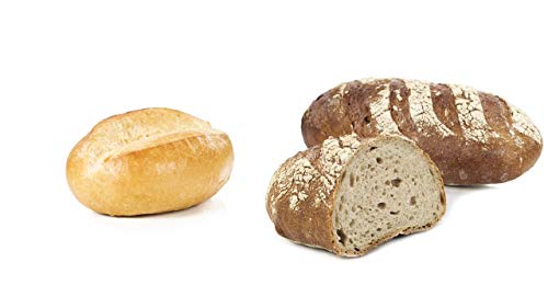 Vestakorn Handwerksbackwaren, Klassiker-Kombination - frisches Brot & Brötchen - 3x Schrippen, 1x Schwarzwälder Brot von Vestakorn