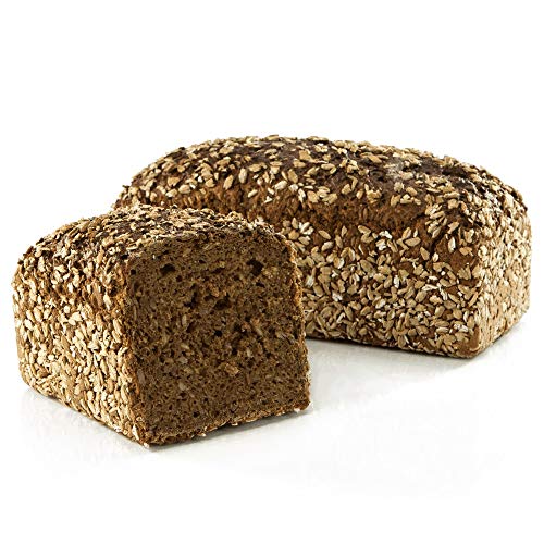 Vestakorn Handwerksbrot, Grobes Vollkornbrot 1kg - frisches Brot - Natursauerteig, selbst aufbacken in 10 Minuten von Vestakorn