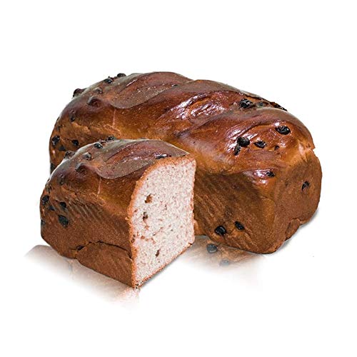 Vestakorn Rosinenstuten 500g - frisches Rosinenbrot – 20% arabische Rosinen, selbst aufbacken in 10 Minuten von Vestakorn