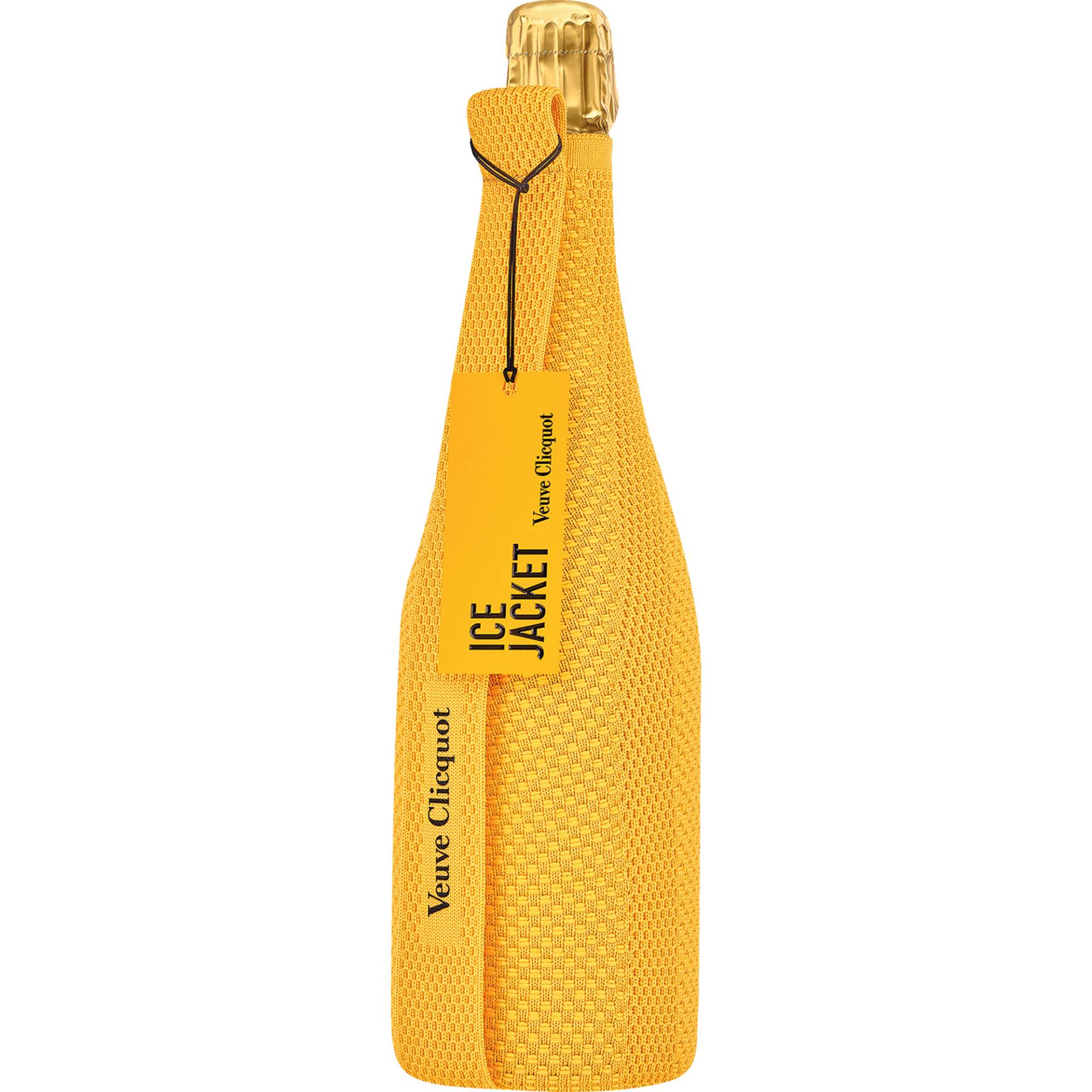 Champagne Veuve Clicquot Yellow Label, Brut, Champagne AC, Ice Jacket, Champagne, Schaumwein von Veuve Clicquot Ponsardin, Reims, France