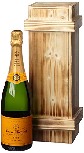 Veuve Clicquot Brut Yellow Label in Holzkiste (1 x 0.75 l) von Veuve Clicquot