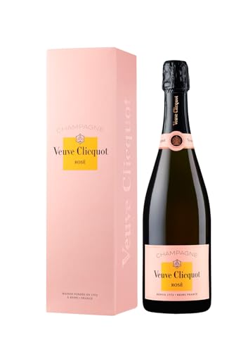 Veuve Clicquot Rosé Champagner mit Geschenkverpackung (1 x 0.75 l) (Packung mit 6) von Veuve Clicquot