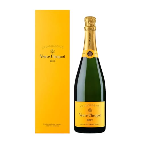 Veuve Clicquot Yellow Label Brut Champagner in Geschenkverpackung, 0,75L von Veuve Clicquot