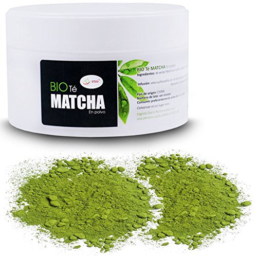 Bio Matcha Tee Vivio, Pulver. Matcha, Nahrhafter und Energischer Grüner Tee. 100% Natürlich 100 Gramm. von ViVio