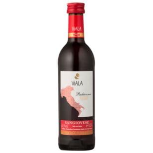 VIALA Sangiovese Rotwein trocken 12.5% vol., 12er Pack (12 x 0.25 l) von Viala