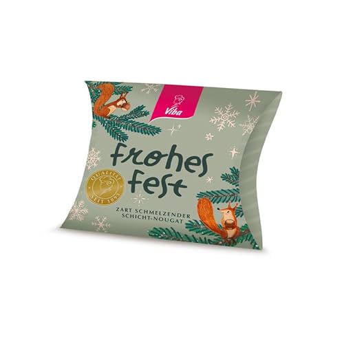 Viba Kissenschachtel "Frohes Fest", 50 g von Viba