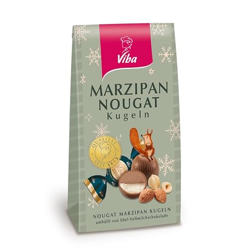 Viba Marzipan Nougat Kugeln, 105 g von Viba