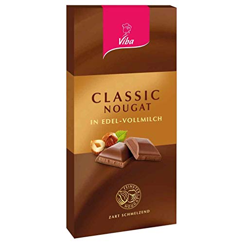 Viba Nougat-Schokoladen Tafel (1, Classic Nougat) von Viba