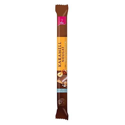 Viba Nougat-Schokoladen Stick, (Karamell mit Salz, 1 x 40g) von Viba