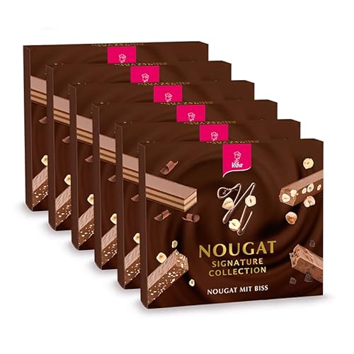 Viba Nougat Signature Collection - Nougat mit Biss in verschiedenen Sorten (6 x 140 g, Das Geschenk) von Viba