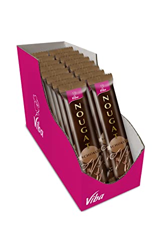 Viba Nougat Signature Collection - Nougat mit Biss in verschiedenen Sorten (16 x 35 g, Schoko) von Viba