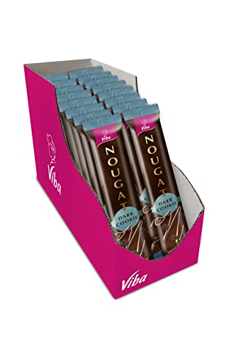 Viba Nougat Signature Collection - Nougat mit Biss in verschiedenen Sorten (16 x 35 g, Dark Cookie) von Viba