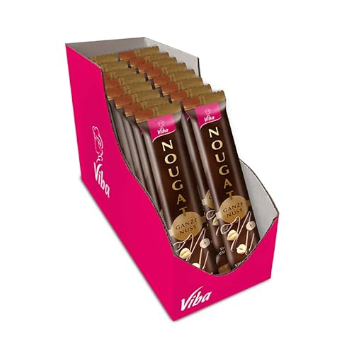 Viba Nougat Signature Collection - Nougat mit Biss in verschiedenen Sorten (16 x 35 g, Ganze Nuss) von Viba