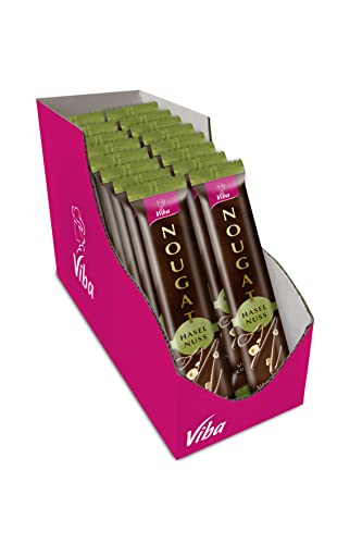 Viba Nougat Signature Collection - Nougat mit Biss in verschiedenen Sorten (16 x 35 g, Haselnuss) von Viba