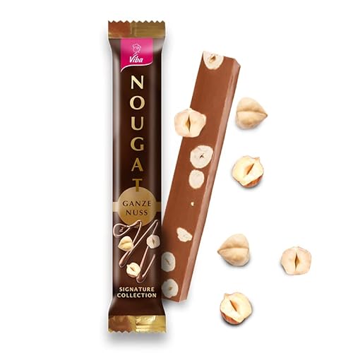 Viba Nougat Signature Collection - Nougat mit Biss in verschiedenen Sorten (35 g, Ganze Nuss) von Viba