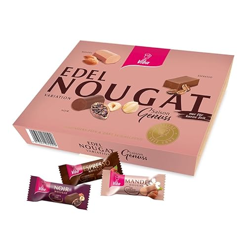 Viba Saison Genuss Nougat-Variation, 130 g von Viba