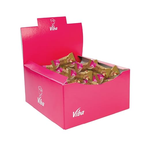 Viba Schicht Nougat Minis Karton, 1,1 kg von Viba