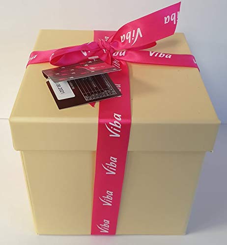 Viba Süße Geschenkbox 70 kleine Minis Nougat Geschenkpackung 700 g von Viba