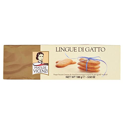 3x Vicenzi Lingue di gatto 100gr riegel Butterplätzchen cookies kekse italien snack von FOXCUP