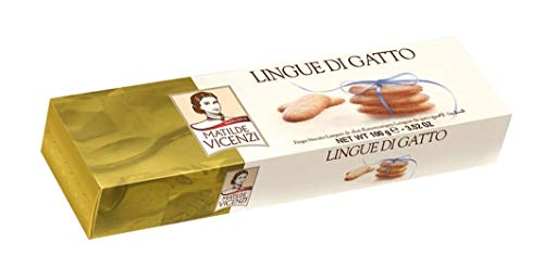 6x Vicenzi Lingue di gatto 100gr riegel Butterplätzchen cookies kekse italien snack von Vicenzi