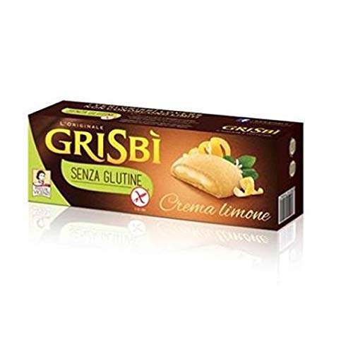 Vicenzi Grisbi Limone Glutenfrei 150g cookies riegel Kekse Zitronencreme von Vicenzi