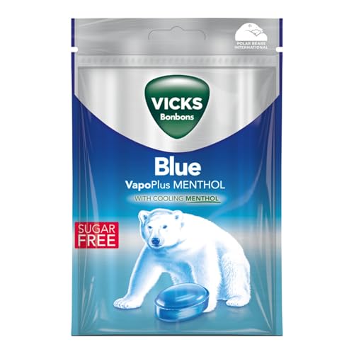 Vicks | Blue | Suikervrij | 20 x 72 gram von Vicks