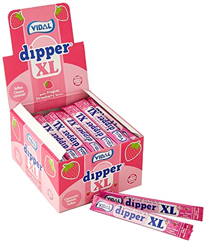 Vidal Dipper Xl Fräser, Karamell, ohne Gluten, 100 Stück von Vidal