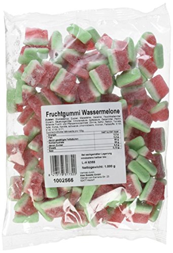 Vidal Fruchtgummi Wassermelonen, 1er Pack (3 x 1 kg) von Vidal