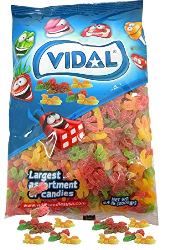 Vidal Gummibärchen Spinnen, 2 kg, ca. 370 Stück von Vidal