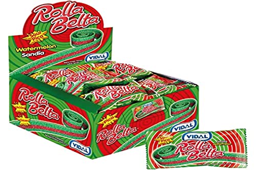 Vidal Rolle Gürtel Wassermelone 19g x 24 von Vidal