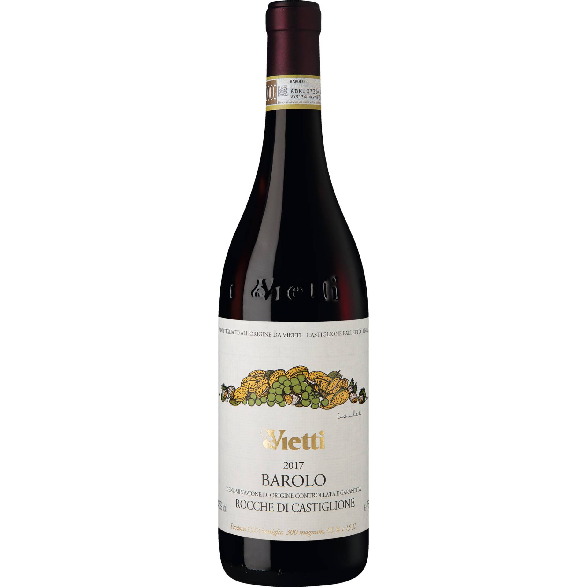 Vietti Rocche di Castiglione Barolo, Barolo DOCG, Piemont, 2017, Rotwein von Vietti - 12060 Castiglione Falletto - Italia