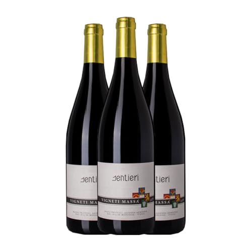 Vigneti Massa Sentieri Bacca Rot Colli Tortonesi 75 cl Rotwein (Karton mit 3 Flaschen von 75 cl) von Vigneti Massa