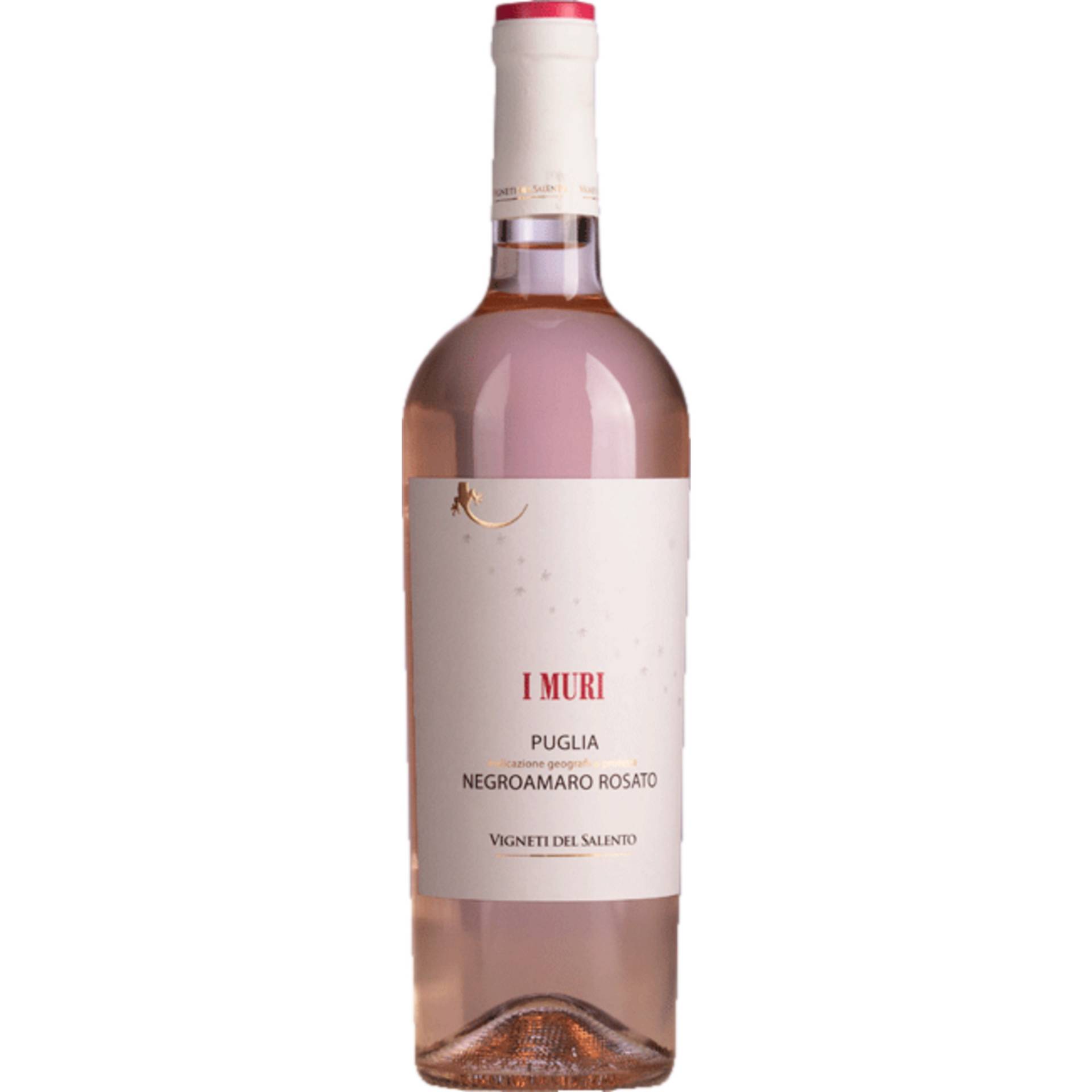 Vigneti del Salento I Muri Rosado, Puglia IGP, Apulien, 2023, Roséwein von Vigneti del Salento - Via Dei Bastioni, 16, 66026 Ortona CH, Italien