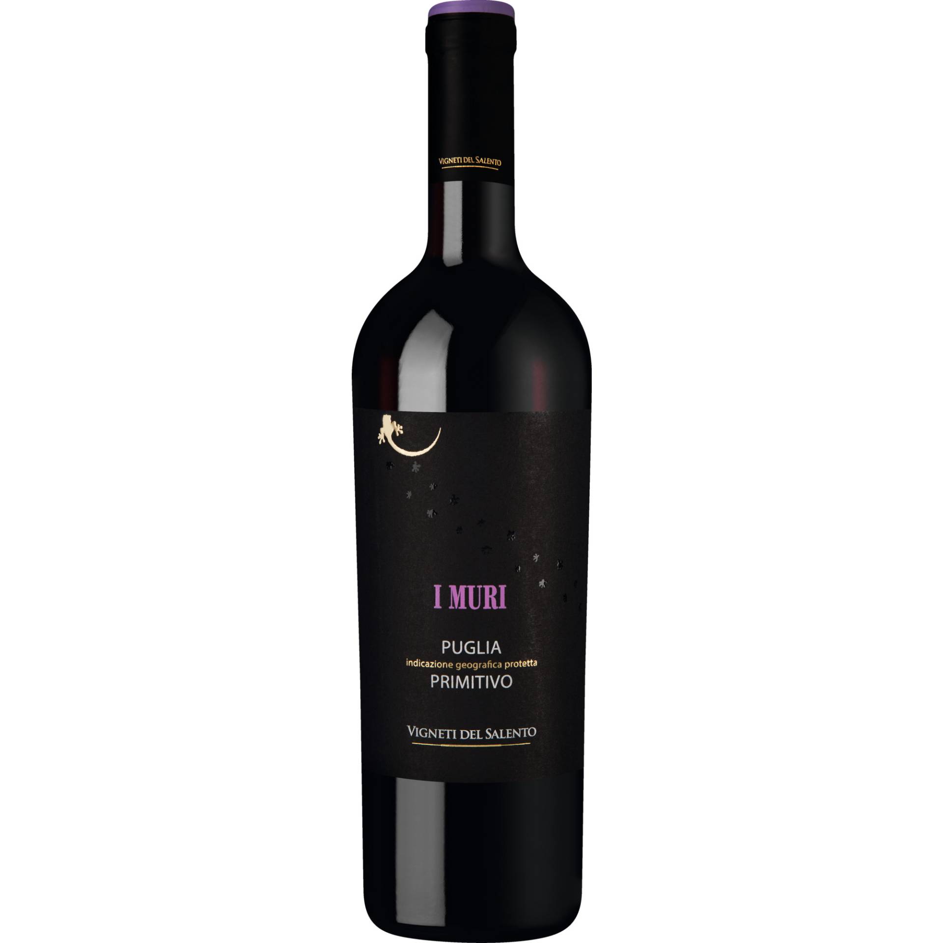 I Muri Primitivo, Puglia IGP, Apulien, 2023, Rotwein von Vigneti del Salento s.r.l. - Manduria (TA) - Italia