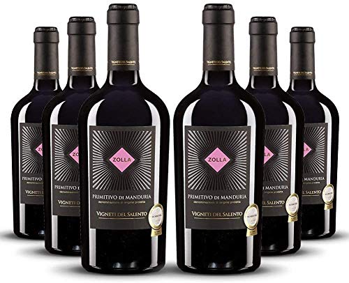 Vigneti del Salento Zolla Primitivo di Manduria 2021 (6 x 0.75 l) von Vigneti del Salento