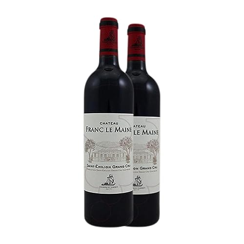 Vignobles Bardet Château Franc le Maine Saint-Émilion Grand Cru Alterung 75 cl (Schachtel mit 2 Flaschen von 75 cl) von Distribuidor