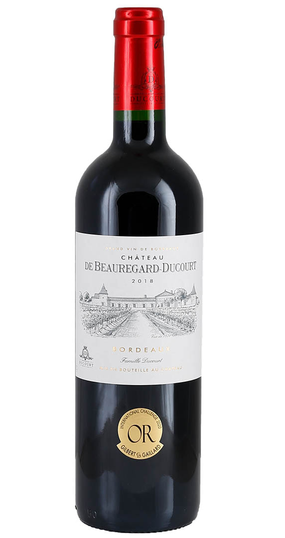 Château de Beauregard-Ducourt Bordeaux Rouge 2019 von Vignobles Ducourt