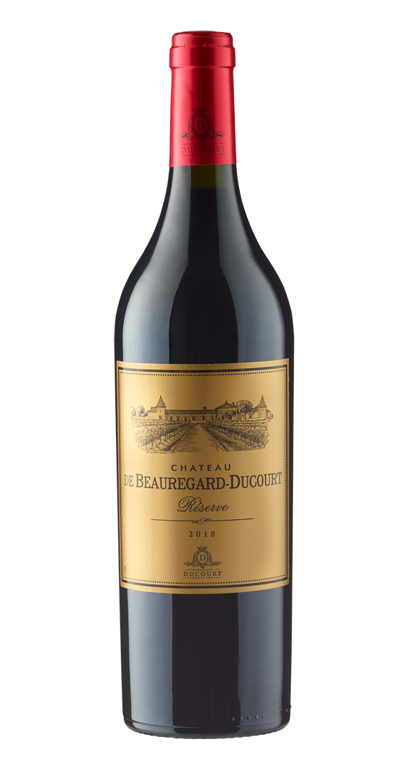 Château de Beauregard-Ducourt Bordeaux Rouge Réserve 2018 von Vignobles Ducourt