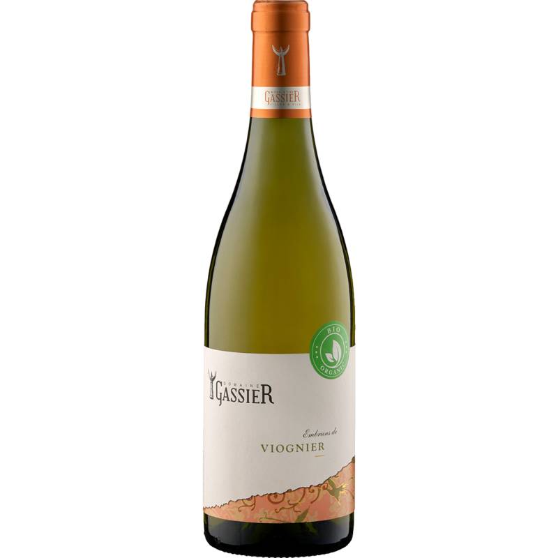 Domaine Gassier Embruns de Viognier, Pays d'Oc IGP, Languedoc-Roussillon, 2023, Weißwein von Vignobles Michel Gassier ,   FR 30132 Caissargues