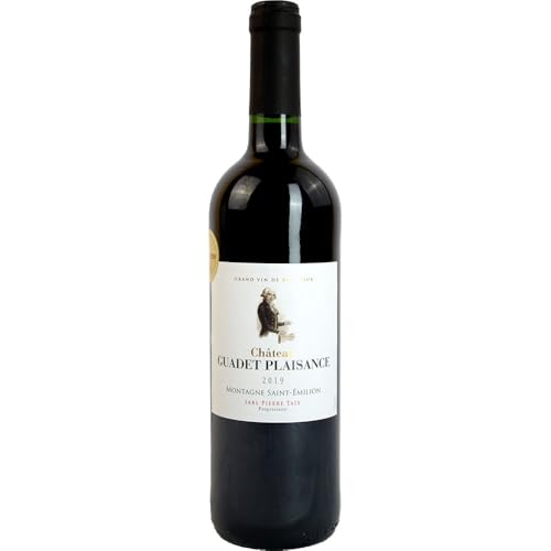 Château Guadet Plaisance Montagne St.Emilion AOC Rotwein Vegan trocken Vignobles Pierre Taix Frankreich 750ml-Fl von Vignobles Pierre Taix