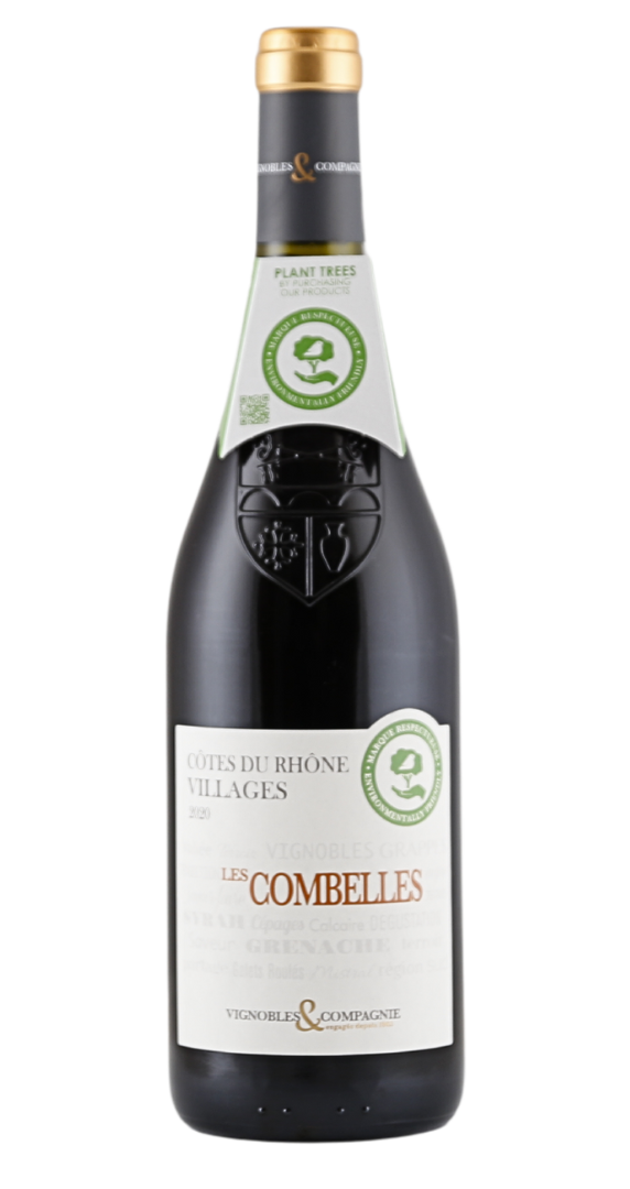 Vignobles & Compagnie Côtes du Rhône Village - Les Combelles 2020 von Vignobles & Compagnie