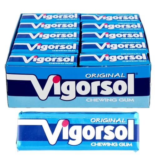 RUBBER 40PZ. vigorsol-Kautschuke originalkaugummi40 Stück von Vigorsol