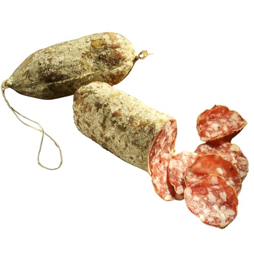 Italienische Salami - Haussalami 2er Set - Salame Nostrano - Viktor Kofler Salami Spezialität aus Lana/Südtirol von BAVAREGOLA