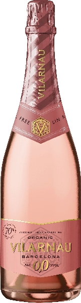 Vilarnau Cava Brut Rosado alkoholfrei von Vilarnau