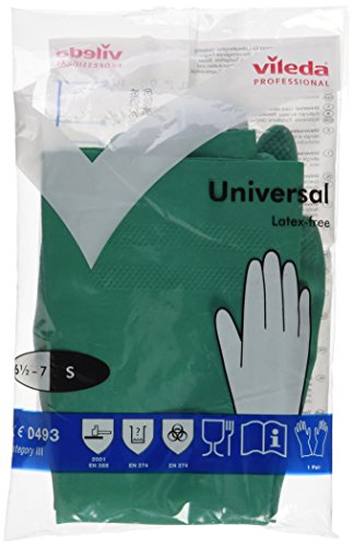 Vileda 235547 - 1 Paar Gummihandschuhe universal, Nitril, Klein von Vileda