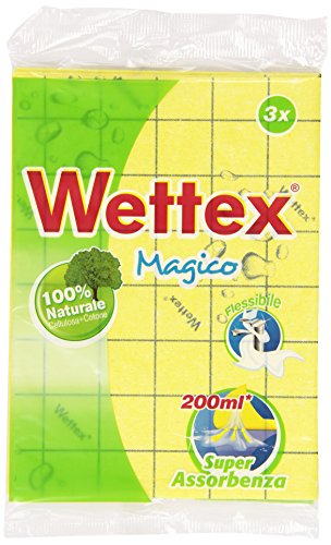 Vileda Wettex Magico Reinigungstücher, Gelb, 8 Stück von Vileda