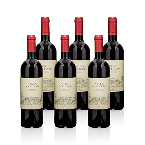 Villa Antinori 2021 Rosso, Toscana Italien, Rotwein trocken (6x0,75l) von Villa Antinori