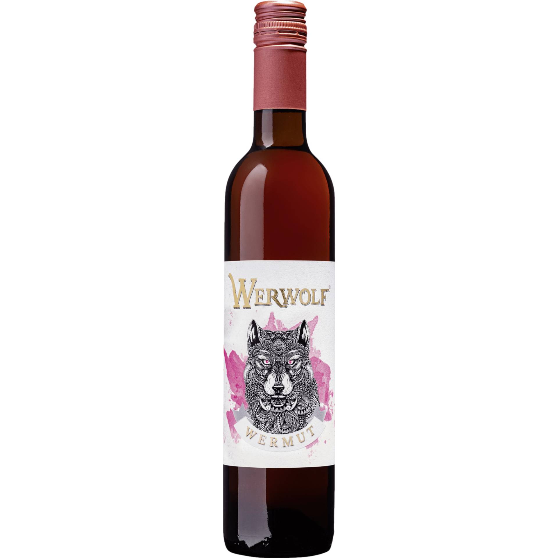 Werwolf Wermut Rosé, Deutschland, 0,5 L, 15,5% Vol., Baden, Spirituosen von Villa Baden Weinkontor GmbH Kirchstraße 2 79227 Schallstadt Deutschland