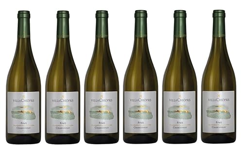 6x 0,75l - 2023er - Villa Chiòpris - Chardonnay - Friuli D.O.P. - Friaul - Italien - Weißwein trocken von Villa Chiòpris