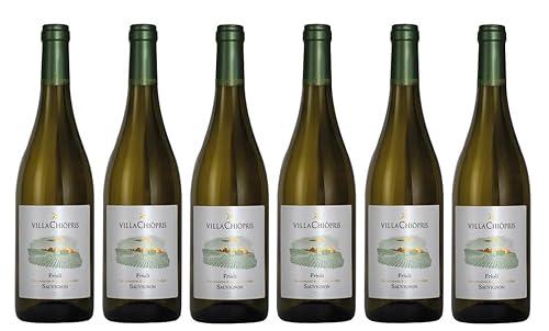 6x 0,75l - 2023er - Villa Chiòpris - Sauvignon Blanc - Friuli D.O.P. - Friaul - Italien - Weißwein trocken von Villa Chiòpris